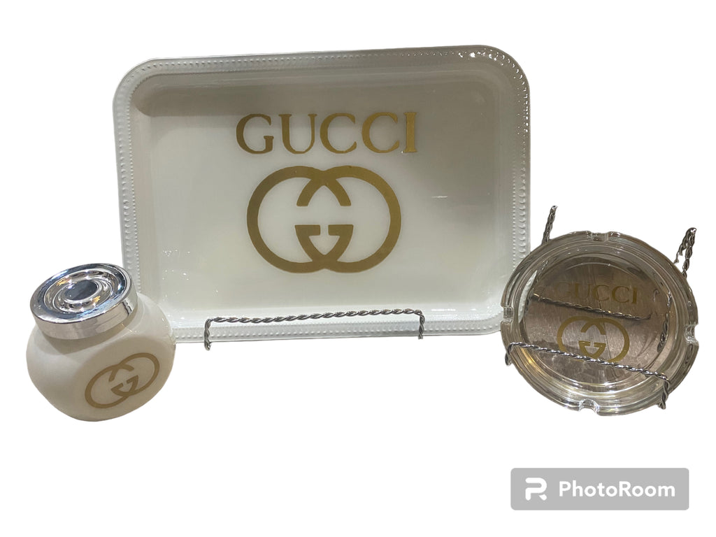 Gucci rolling tray set
