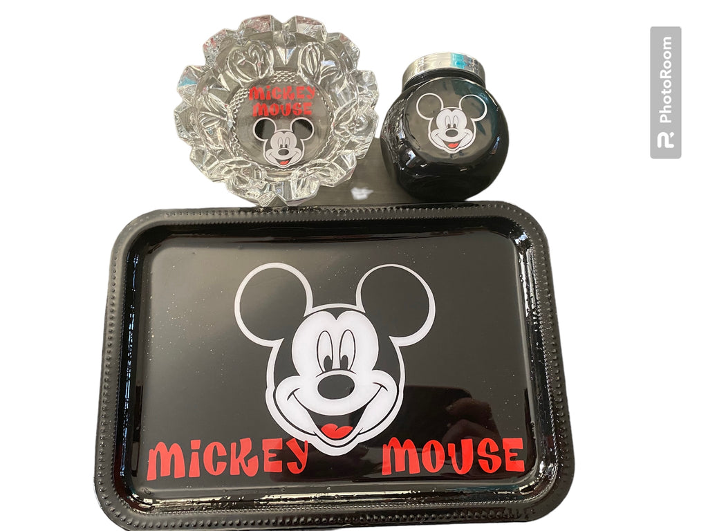 Mickey Mouse rolling tray set