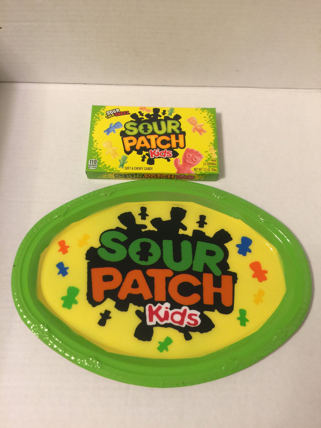 Sour patch kids rolling tray