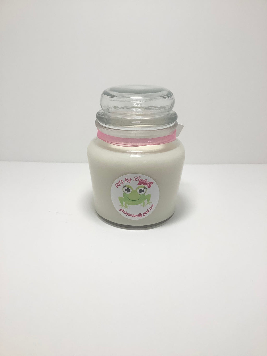 Coconut mint soy candle